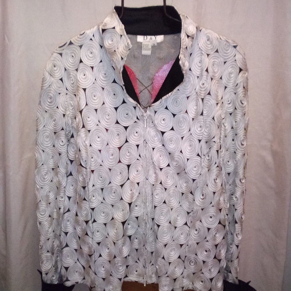D & Y Womens Jacket Size 1X